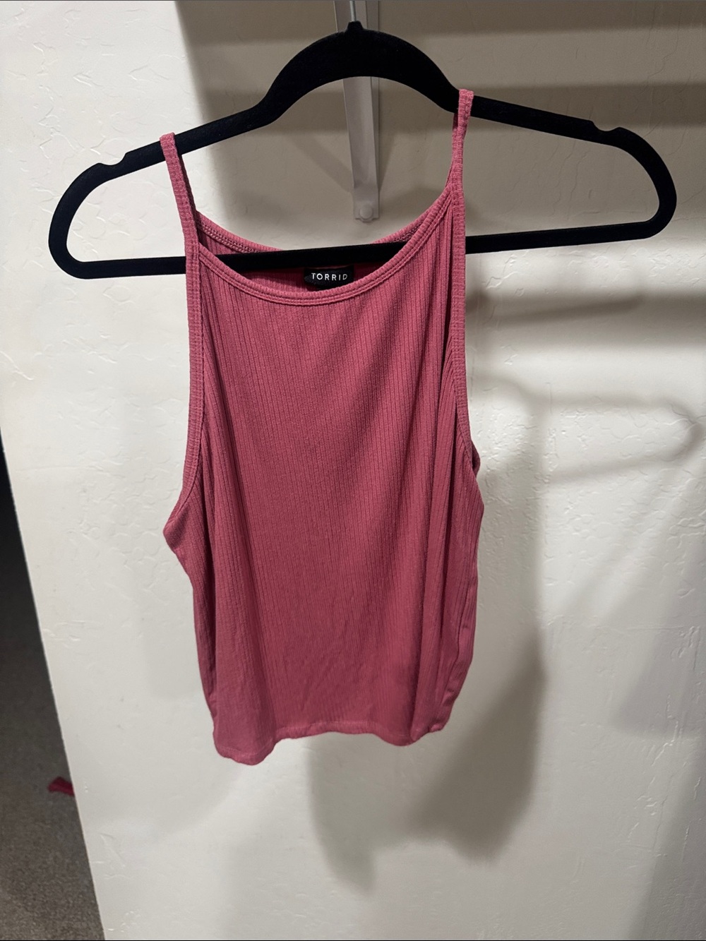 torrid cropped high neck tank